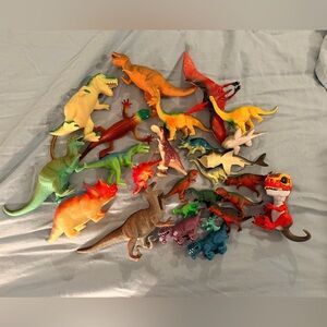 Assortment of dinosaurs